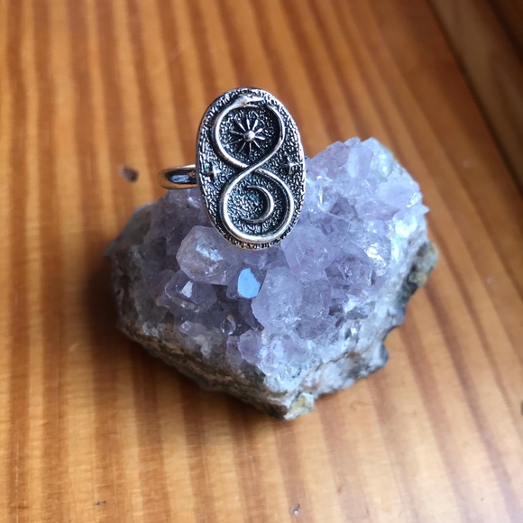 Jewelry - Sun moon and snake ring
